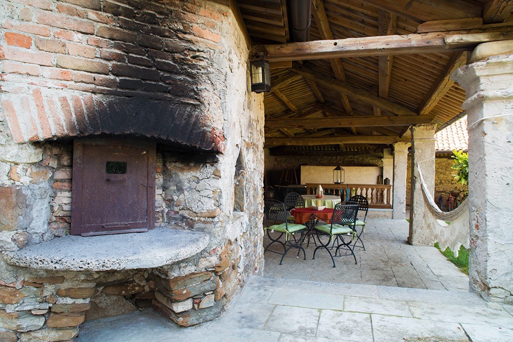Historical house Belluno - garden