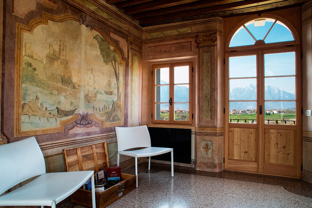 Fresco walls historical residence